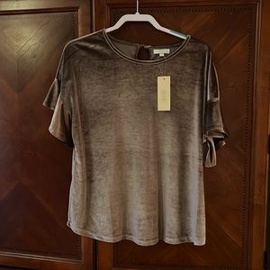 NWT Jade velvet top!